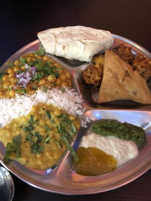 Curry banquet mmmmmmmm  at Snackwallah in Newcastle Upon Tyne