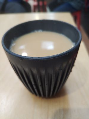 Hot chai at Snackwallah in Newcastle Upon Tyne