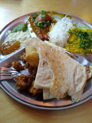 Filling and scrumptious at Snackwallah in Newcastle Upon Tyne