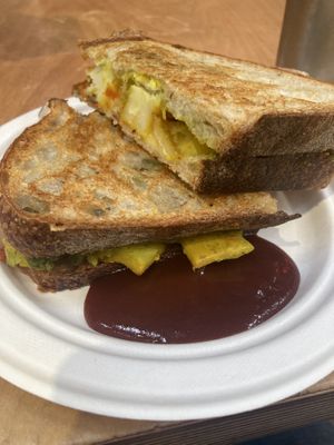 Mumbai Sandwich  at Snackwallah in Newcastle Upon Tyne