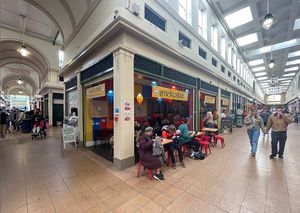 Easy to find in the Grainger Market. at Snackwallah in Newcastle Upon Tyne