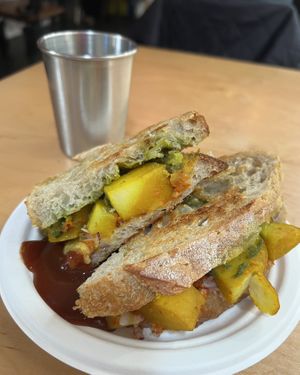 Mumbai sandwich   at Snackwallah in Newcastle Upon Tyne