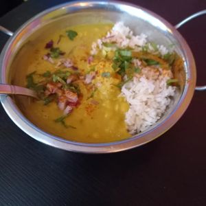 Dahl & Rice. at Snackwallah in Newcastle Upon Tyne