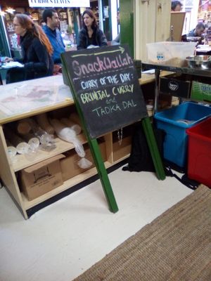 Curry of the day. X x at Snackwallah in Newcastle Upon Tyne