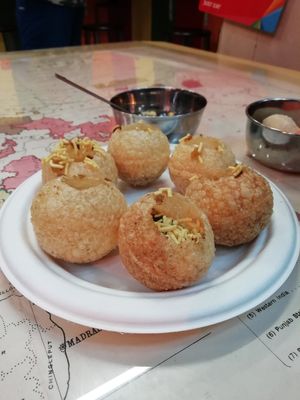 Proper pani puri! at Snackwallah in Newcastle Upon Tyne