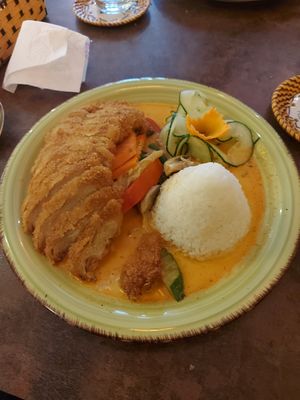 "canard" curry, avec sa panelure. at Chay Viet Tadilen Restaurant in Wurzburg