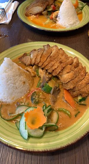 Vegane Ente mit Erdnusssauce   at Chay Viet Tadilen Restaurant in Wurzburg