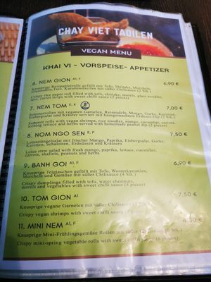  at Chay Viet Tadilen Restaurant in Wurzburg