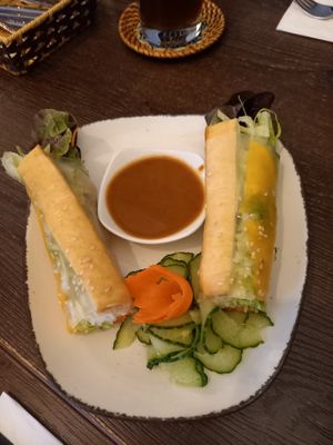 Sommerrollen mit Tofu at Chay Viet Tadilen Restaurant in Wurzburg