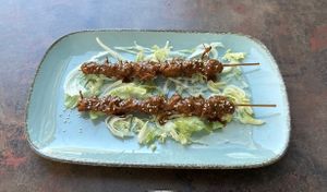 Saté Spieße at Chay Viet Tadilen Restaurant in Wurzburg