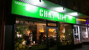 Outside at Chay Viet Tadilen Restaurant in Wurzburg