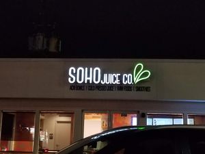 SOHO Juice Co. is almost all vegan and gluten-free.  Yum! at SoHo Juice Co in Winter Park