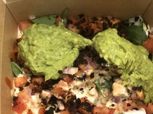 Visiting Orlando and tried this place for the first time.  Got the Cali Crunchwrap as a salad.  OMG.  It was soooo good! at Leguminati Vegan Eatery in Orlando