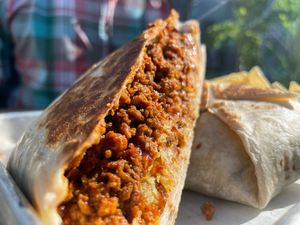 Sloppy crunch at Leguminati Vegan Eatery in Orlando