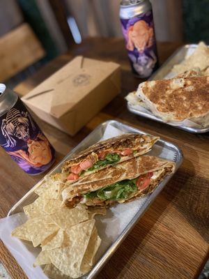 OG crunch wrap  at Leguminati Vegan Eatery in Orlando