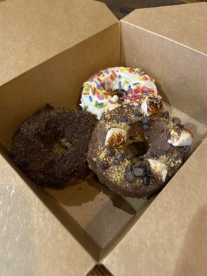 perfect donuts!  at Leguminati Vegan Eatery in Orlando