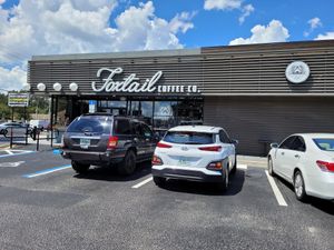 Inside the Foxtail coffee Co. at Leguminati Vegan Eatery in Orlando