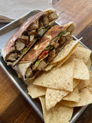 Chik'n Bacun Ranch Crunch at Leguminati Vegan Eatery in Orlando