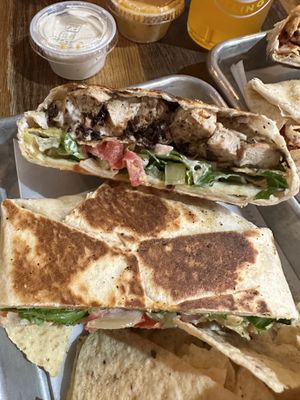 Chicken bacon ranch   at Leguminati Vegan Eatery in Orlando