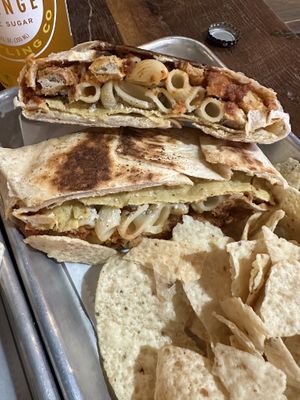 Chicken parm   at Leguminati Vegan Eatery in Orlando