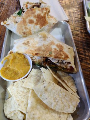 Cali with not onion at Leguminati Vegan Eatery in Orlando