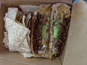 The OG with added Guacamole  at Leguminati Vegan Eatery in Orlando