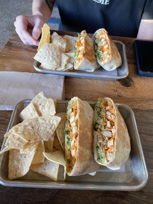 Buffalo crunch!  at Leguminati Vegan Eatery in Orlando