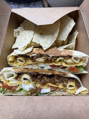 Mac and cheese crunch  at Leguminati Vegan Eatery in Orlando