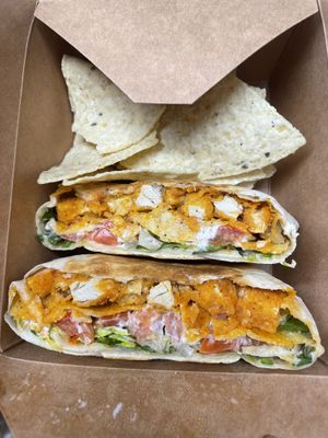 Buffalo crunch   at Leguminati Vegan Eatery in Orlando