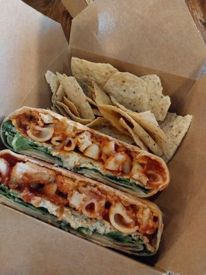 Chicken Parm at Leguminati Vegan Eatery in Orlando