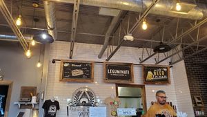 Inside at Leguminati Vegan Eatery in Orlando