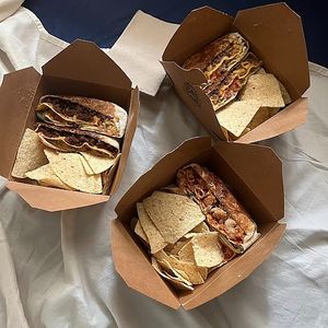 the spread ! at Leguminati Vegan Eatery in Orlando