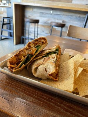 Chick’n Parm Crunch  at Leguminati Vegan Eatery in Orlando