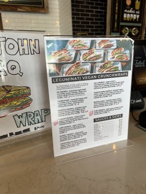   at Leguminati Vegan Eatery in Orlando