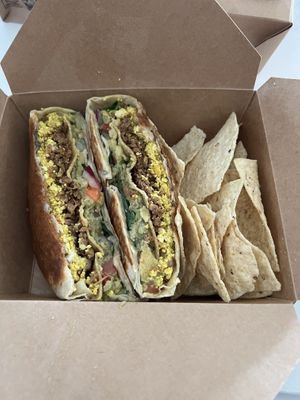 Brunch crunch  at Leguminati Vegan Eatery in Orlando