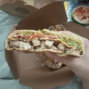 chickn bacun ranch crunch at Leguminati Vegan Eatery in Orlando