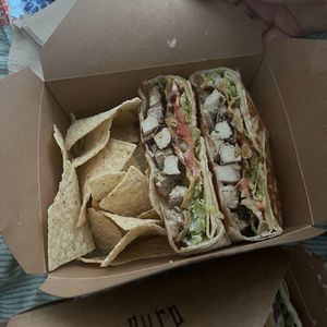 chickn bacun ranch crunch at Leguminati Vegan Eatery in Orlando