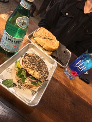 Capers & cream // mary popper at Leguminati Vegan Eatery in Orlando