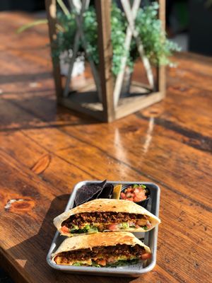 OG Crunchwrap  at Leguminati Vegan Eatery in Orlando