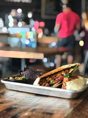 OG Crunch Wrap at Leguminati Vegan Eatery in Orlando