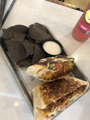 OG Crunch with a side of ranch!  at Leguminati Vegan Eatery in Orlando