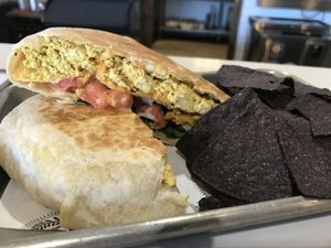 OG Crunchwrap at Leguminati Vegan Eatery in Orlando
