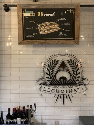 Inside at Leguminati Vegan Eatery in Orlando