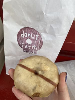Maple donut  at Donut Farm in San Francisco
