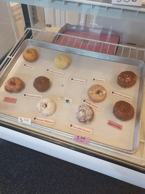 Vegan donuts  at Donut Farm in San Francisco