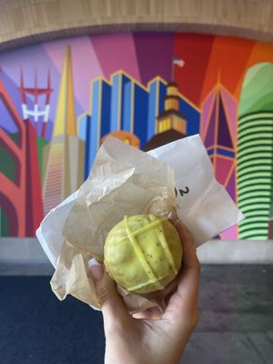Lemon poppyseed donut   at Donut Farm in San Francisco