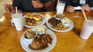 ALL delicious!!! at Binge Kitchen in San Antonio