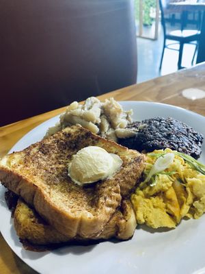 Breakfast platter.   at Binge Kitchen in San Antonio