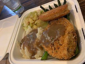 Southern plate ❤️ at Binge Kitchen in San Antonio