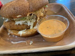 Cemita Chckn sandwich  at Binge Kitchen in San Antonio